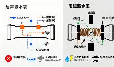 工業(yè)用水計(jì)量新標(biāo)桿：超聲波水表 vs. 電磁水表，誰(shuí)更勝一籌